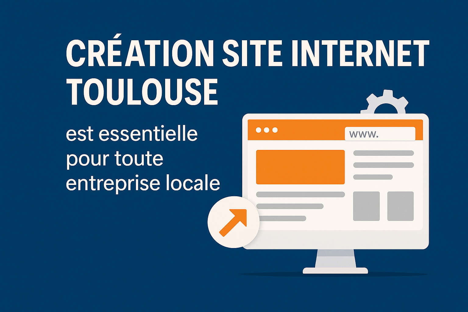 Pourquoi la création de site internet à Toulouse est essentielle pour toute entreprise locale ?